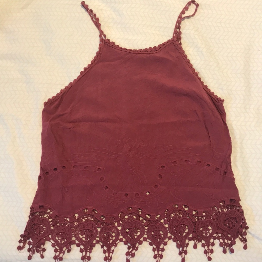High Neck Tank Top